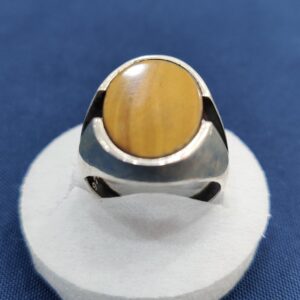 Tiger Gemstone Ring for Men